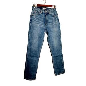 RE/DONE 70s Straight Jeans - Blue NWT Size 25